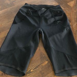 Nike bike shorts thick waist band